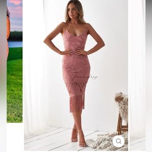 Jaus Dusty Pink Dress